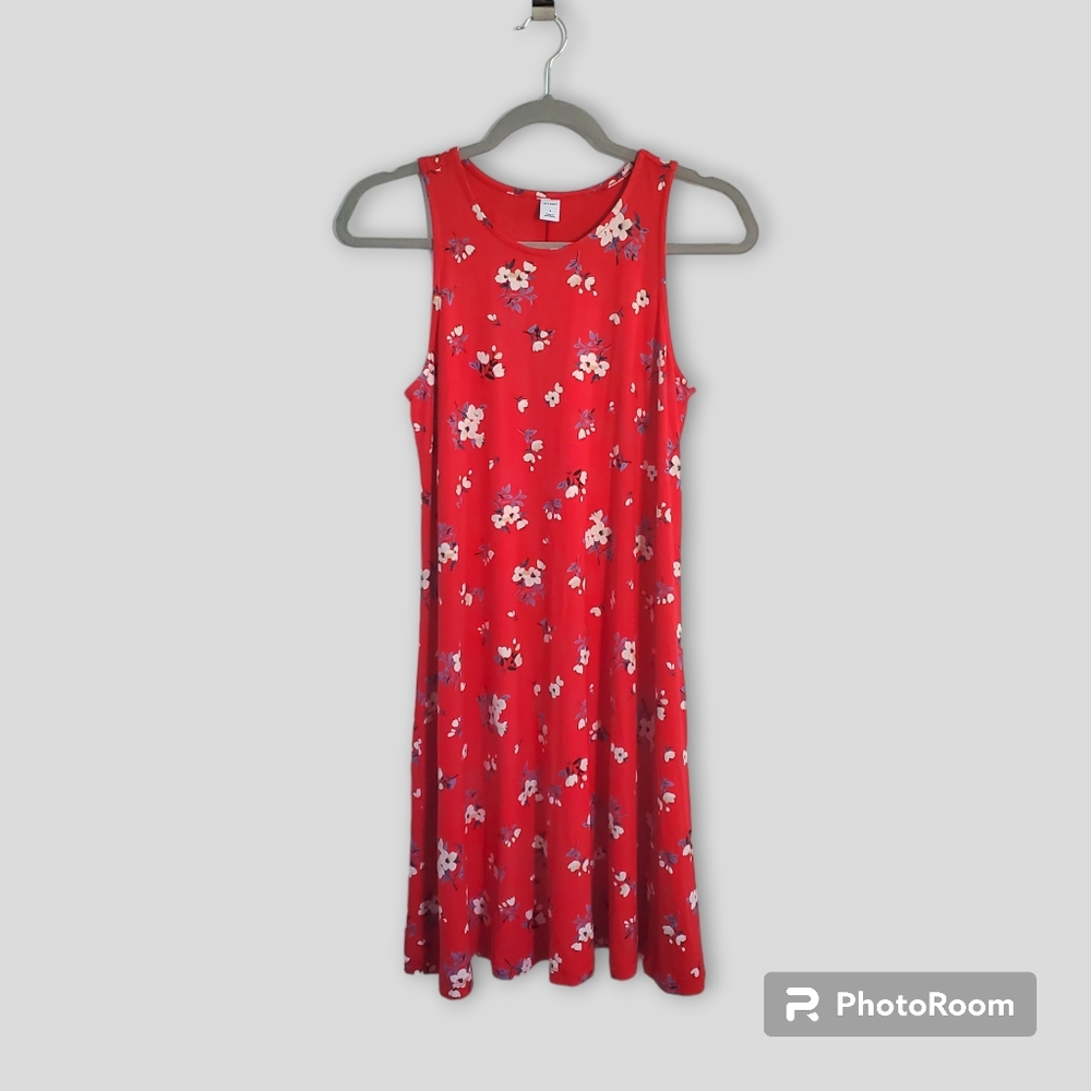 3 For $20 Old Navy Floral Red Sleeveless Dress
